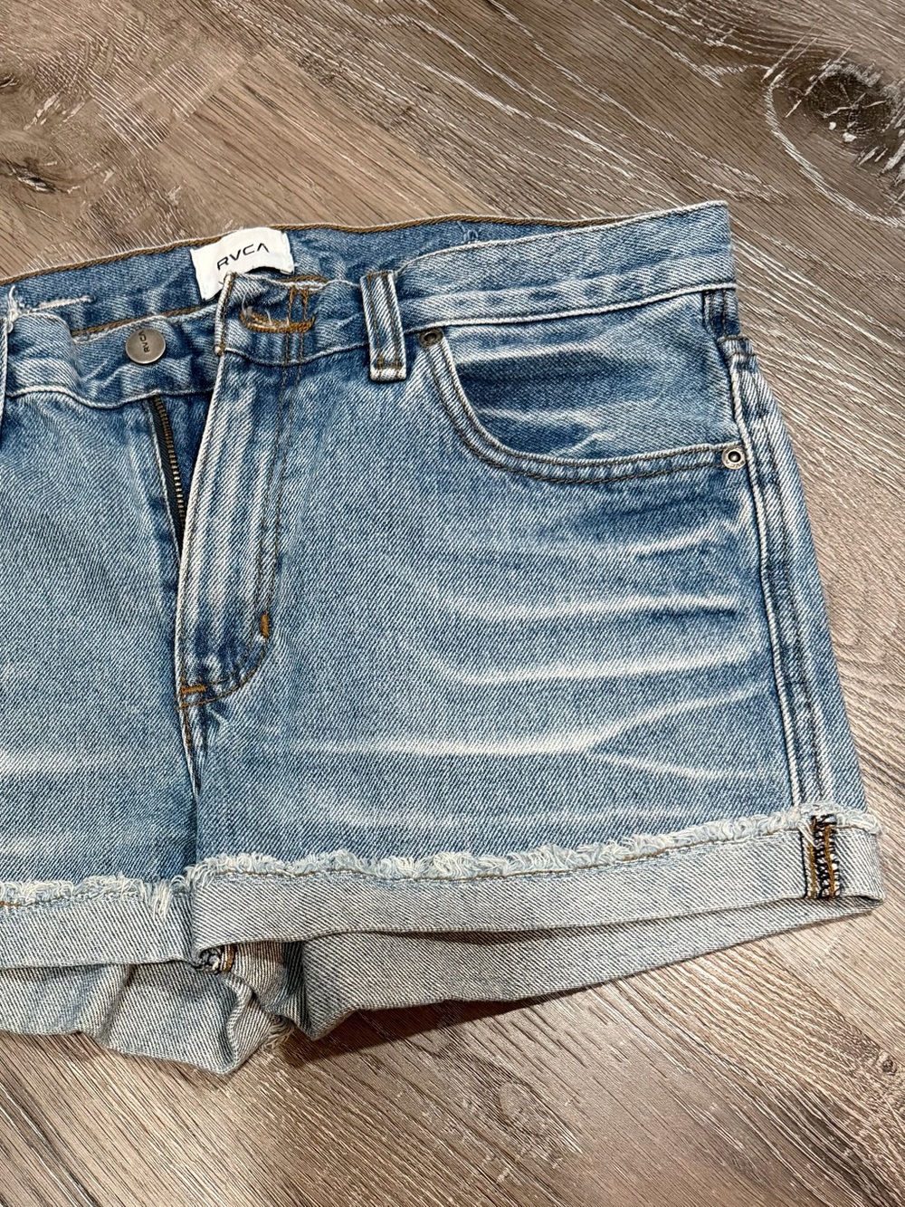 RVCA denim shorts